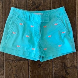 Vineyard Vines Teal whale shorts
